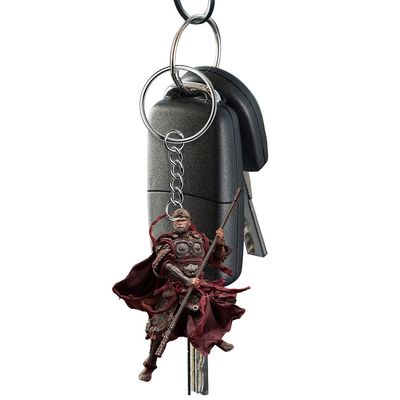 Экологически чистый Wukong 2D Flat Keychain акриловый подвесок для рюкзаков и автомобильных аксессуаров