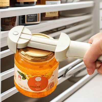Без усилий регулируемая крышка без усилий рукоятка дизайн многофункциональный металлический открыватель бутылок