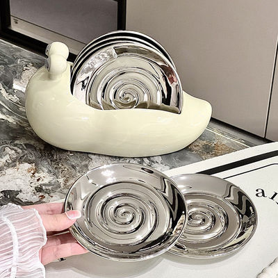 Ручной дизайн мультфильма Солнцезащитный керамический столовой набор для 6 пользователей современный стиль