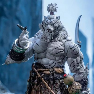 Maestro Union Furay Planet Серия 1/12 Масштабная фигура Weng Tiger Белая версия смола Современный формат Maestro Другие