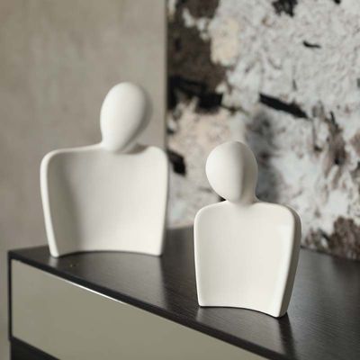 Другие предметы домашнего убранства Живая бамбуковая скульптура обнимающихся влюбленных Керамические произведения искусства для подарков