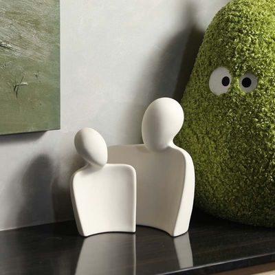 Экологически чистые керамические бамбуковые статуи приносят романтику в вашу гостиную или декор спальни