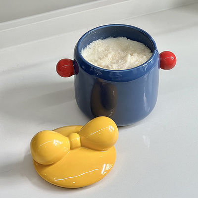 Функциональная керамическая коробка для хранения в кухне и держатель для печатных специй