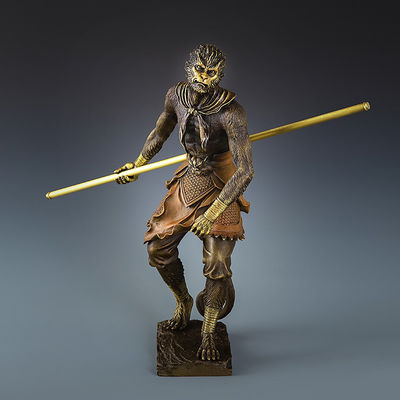 Black Myth Wukong Custom Desktop Statue идеально подходит для современной 3D игры Monkey King