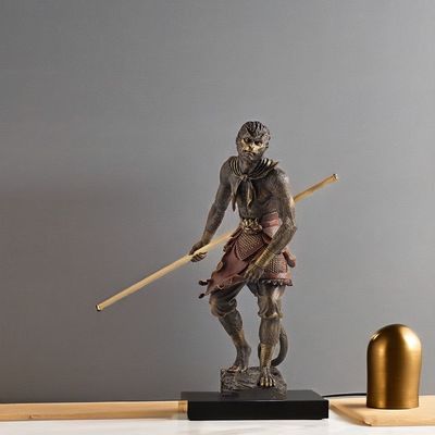 Оригинальное 3D сплав медное литье Король обезьяны украшение для юбилейных праздников