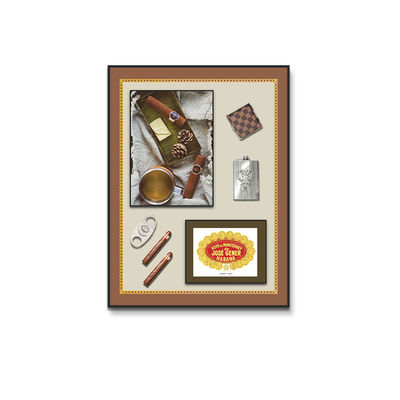 Преобразуйте свой кафе или ресторан с помощью этого современного постмодернистского искусства на стене сигары