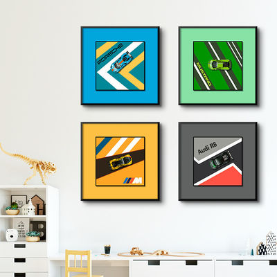 Улучшите комнату вашего ребенка с помощью этого постмодернного электрического интернационального интернета