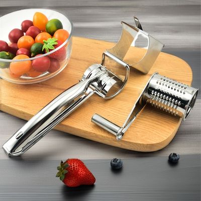 Нержавеющая сталь ручной сыро-овощный фрезер для легкой кулинарии на домашней кухне