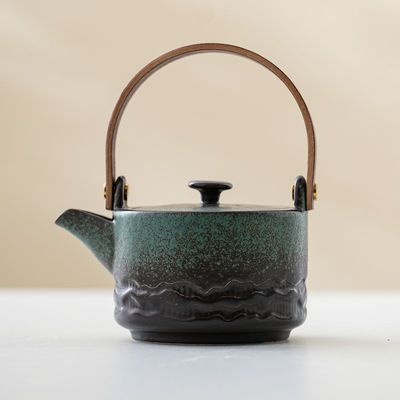 Небольшие домашние чайники котлы Устойчивый керамический чайник Кунг-Фу с подъемным лучом