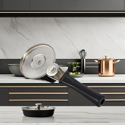 Станированный пресс Бамбуковый консервный короб для супермаркетов Удобный набор форковых принадлежностей