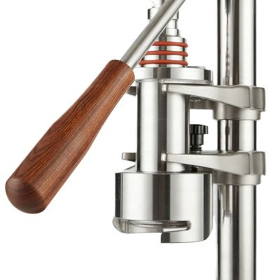 Домашний кофеварка с черным лазерным логотипом Espresso Barista инструменты и датчик давления