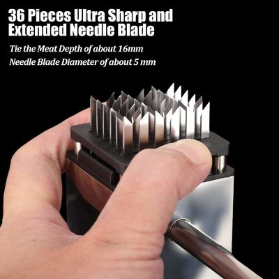 Телевизионные магазины Коммерческий покупатель 36-линейные иглы Нержавеющая сталь мясомягчающий молоток