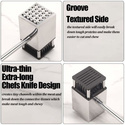 Телевизионные магазины Коммерческий покупатель 36-линейные иглы Нержавеющая сталь мясомягчающий молоток