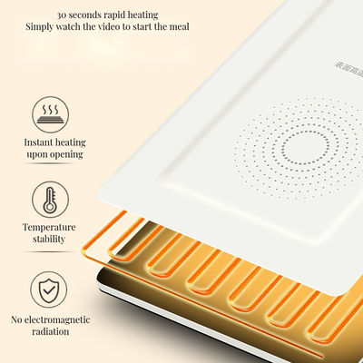 Быстронагреваемый складной электрический нагреватель с 10 передачами и интеллектуальным контролем температуры