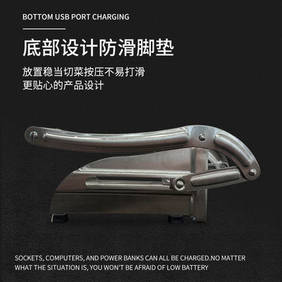 Главная Кухня Необходимая нержавеющая сталь Французские картофельные картофель для идеальных огурцов картофельные картофель