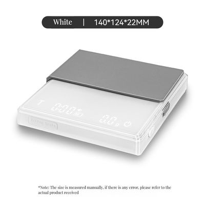 Автоматическая старинная вага для кофе с крышкой и таймером для цифрового взвешивания на батареях