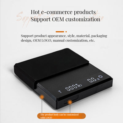 2024 Автоматическая капельная веса Кафевая веса с таймером и батареей