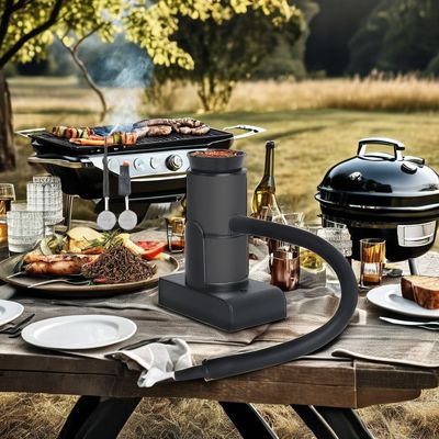 Наполненный портативный курильный пистолет с улучшенным ароматом дровяные ломтики инфузер и вилка приборы