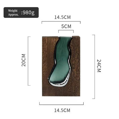 Профессиональная стеклянная ваза для дома.