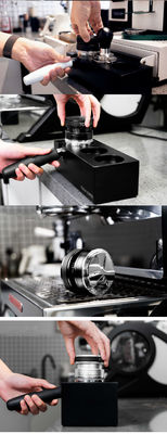 Идеи продукта Дистрибьютор с двойной головой Эспрессо Кофейная бутылка в 51 мм / 53 мм / 58 мм Металл