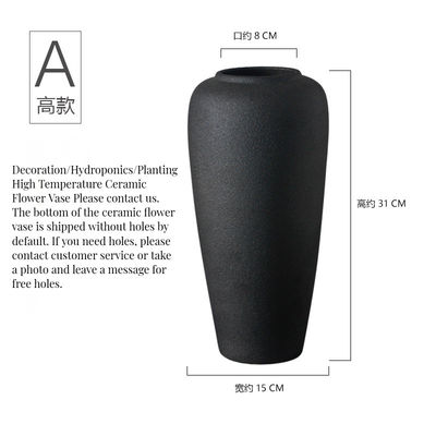 Домой Ресторан Гостиница Декорация Скандинавская современная зеленая керамическая стеклянная ваза для дома