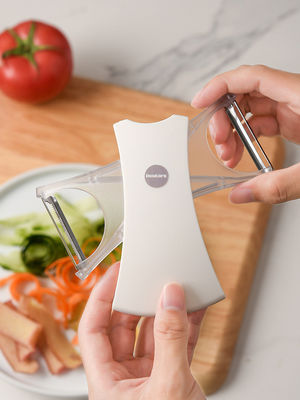 Скребцы Нержавеющая сталь картофельный пилинг Многофункциональный ручной фруктовый и овощный резальщик