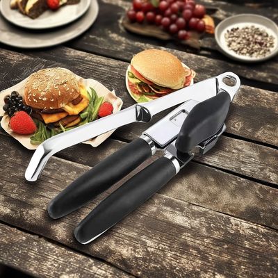 Домашнее использование Нержавеющая сталь Custom Easy Crank Manual Can Beer Bottle Opener с железным логотипом