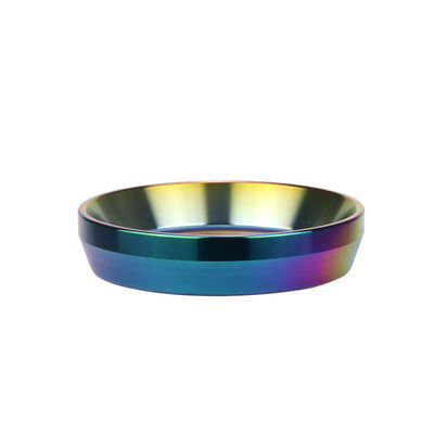 51/53/58 мм Серебряное кольцо дозировки портативный экологически чистый воронка для точной дозировки кофе