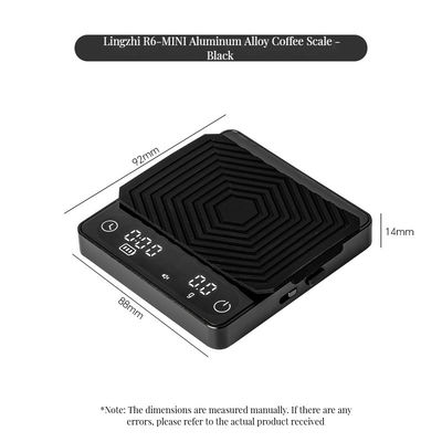 Цифровая кофейная веса 2 кг/0,1 г