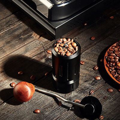 Travel Cafe Coffee Grinder с нержавеющей сталью с 48 мм плоским бревом и функцией рукопожатия