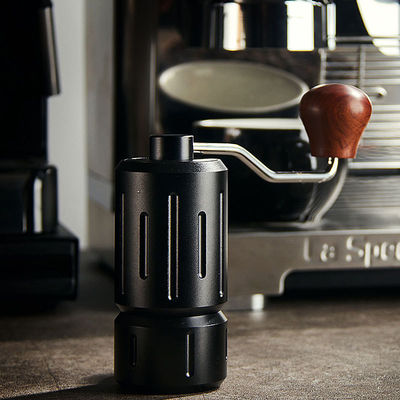 Travel Cafe Coffee Grinder с нержавеющей сталью с 48 мм плоским бревом и функцией рукопожатия