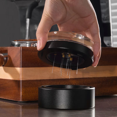 Черные 7 игл 0,4 мм WDT Эспрессо кофейный распределитель инструмент чай кофе иглы распределитель инструмент WDT