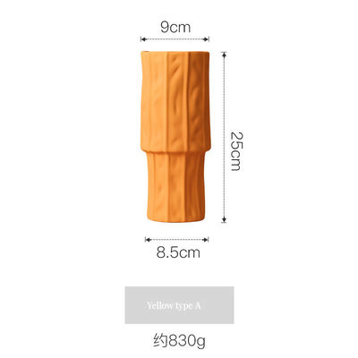 Матовая глазурь Ручная работа Древняя керамическая ваза Идеально подходит для свадеб Сады и гостиная