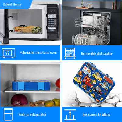 0-1L емкость нержавеющей стали коробка для обеда для удобной консервации продуктов в ресторанах