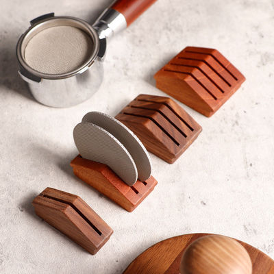 Barista Home Coffee Walnut 58 мм Стальной эспрессо чайный фильтр держатель с индивидуальным размером