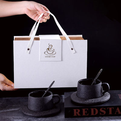 Домой Гостиница Ресторан Офис Черный Яо Мороженный Порцелановый Набор вместимостью 260 мл