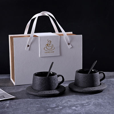 Домой Гостиница Ресторан Офис Черный Яо Мороженный Порцелановый Набор вместимостью 260 мл