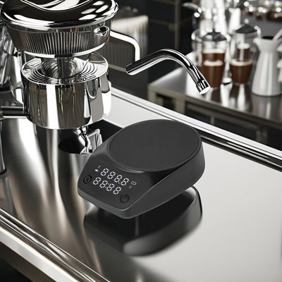 Кофейный молочный пенный пенный смеситель Type-C Espresso Scale с цифровым таймером ABS Shell