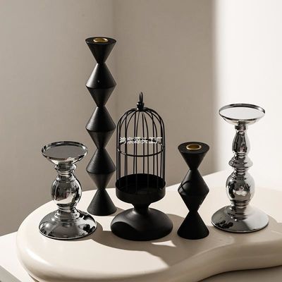 Свадебный металлический подвесник с фонарями Светочные банки Нижний подвесник Центр