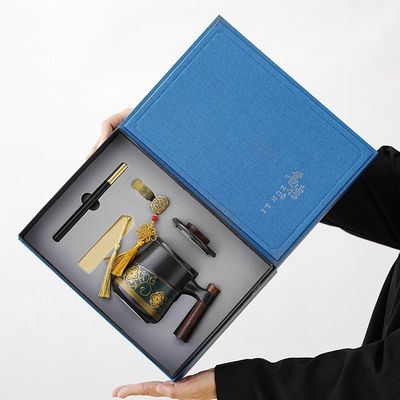 Керамический фарфоровый кофеварка на заказ логотип подарок набор с ручкой чайный набор стиль дизайна блокнота