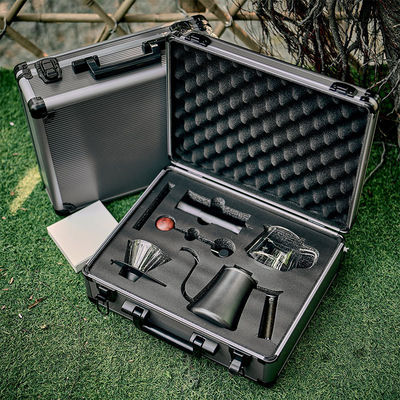 Электронный шкалу керамический и стеклянный кофейный набор шесть штук ручной с фильтрующей бумагой Домашний подарок в коробке