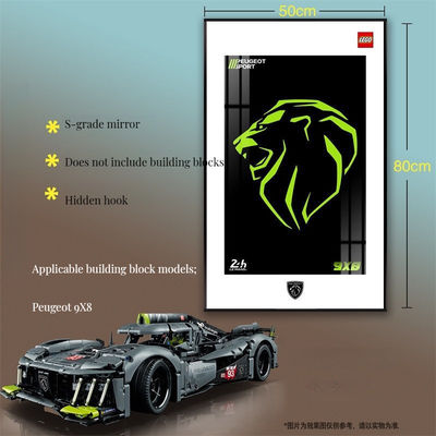 Декоративная стеклянная каркас для стен и стола в формате ремня лестницы