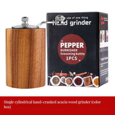 Регулируемая грубость Ручная мельница льняных семян в древесном материале для перечной мельницы