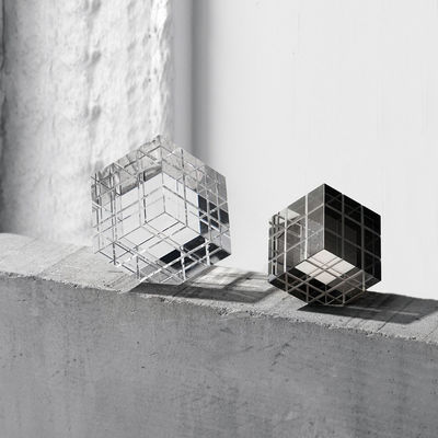 Дизайн в стиле арт-деко в лучшем виде Куб Рубика Стеклянные изделия для домашнего и офисного декора