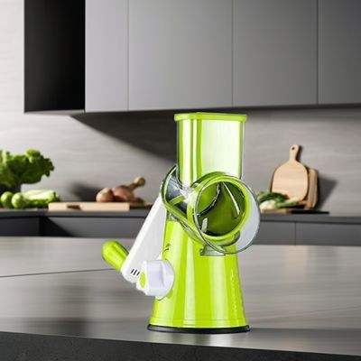 Многофункциональный вращающийся барабанный овощерезатель Вертикальный нарезатель для инструментов для овощей и фруктов