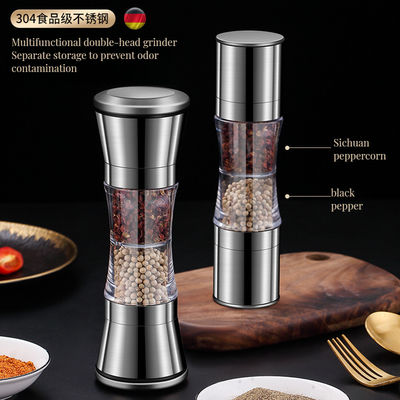 Нержавеющая сталь ручная бамбуковая специя мельницы Функция перечной мельницы соль для домашней кухни