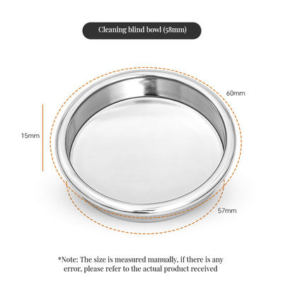 58 мм нержавеющей стали слепой портафильтр инструмент для дома и ресторана эспрессо машины