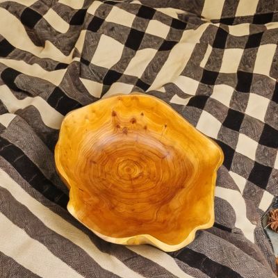 Ферма Ручной работы деревянные ремесленные миски-приборы для стола Центральные элементы-орехи ключи