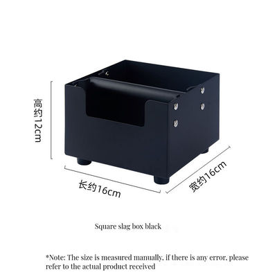 Нескользящая основа для пищевых продуктов Силиконовая кофейная коробка для коробки коробки с съемным ступом