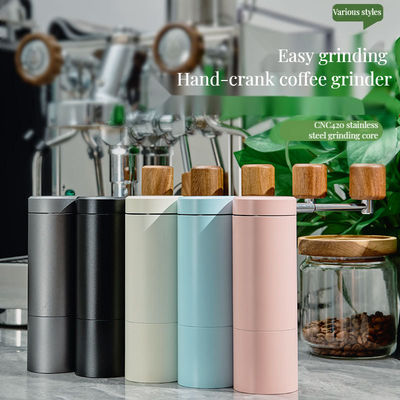 Деловой подарок Функция Регулируемая грубость Керамический ручной мельницы Ручной кофейный мельчик